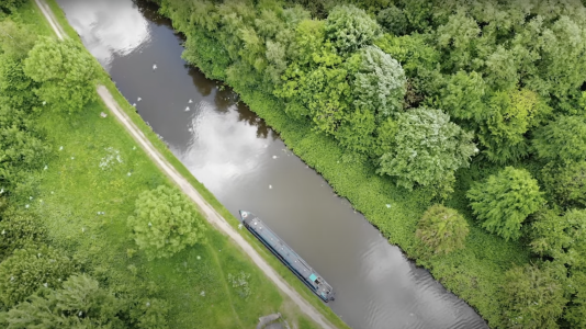 aerial view of nb morning star